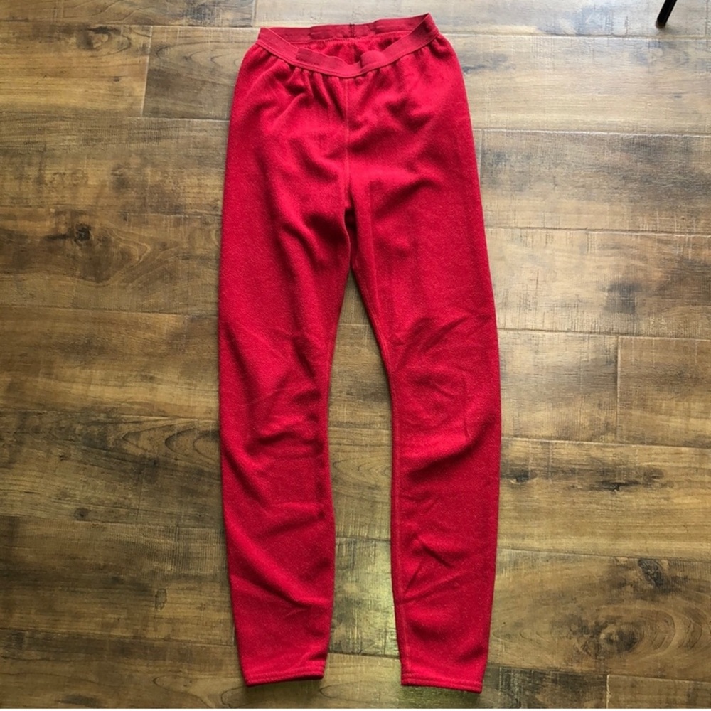 Women’s Patagonia base layer fleece Red Bottoms